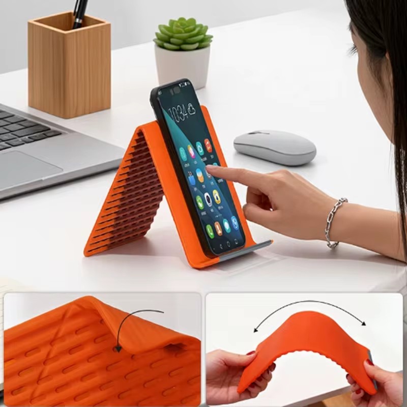 Laptop Accessory - Lazy Portable Phone Stand Silicone Desktop