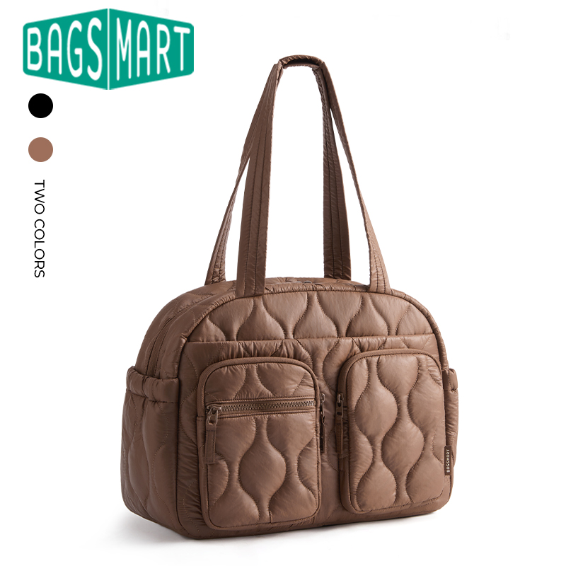 Laptop Accessories Travel Case - BAGSMART Tote Bag for Women Casual