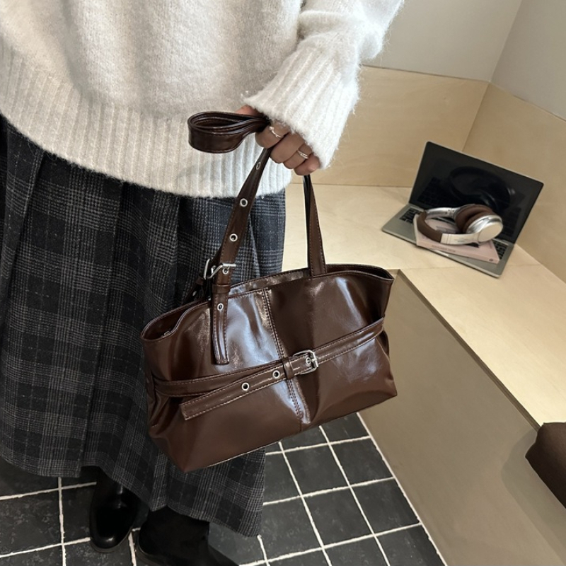 Laptop Accessories Women - Style Women's Retro Minimalist Tote Shoulder
