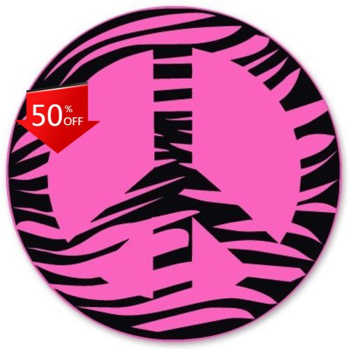Zebra Peace Pink Retro Laptop  – Laptop Unique Accessories Bewertung und Preis