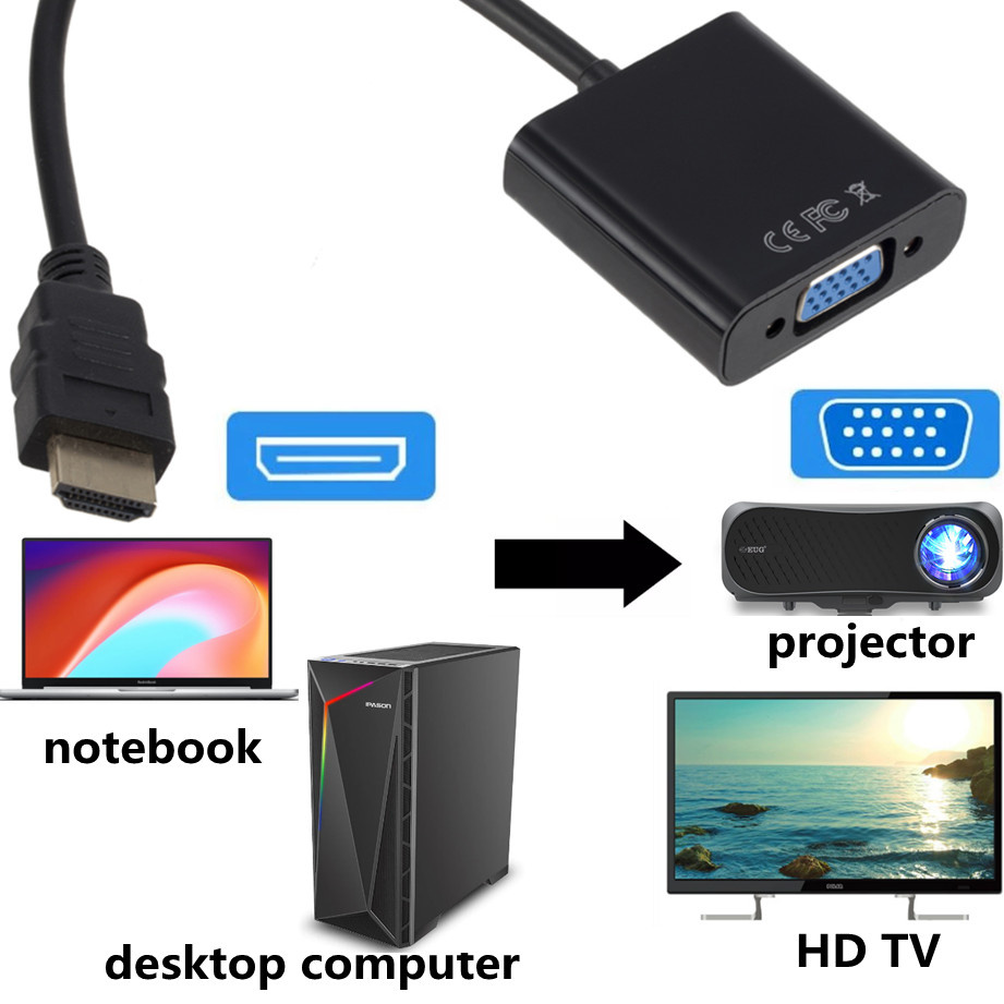 1080P HDMI-compatible To VGA A – Hdmi Vga Adapter Bewertung und Preis