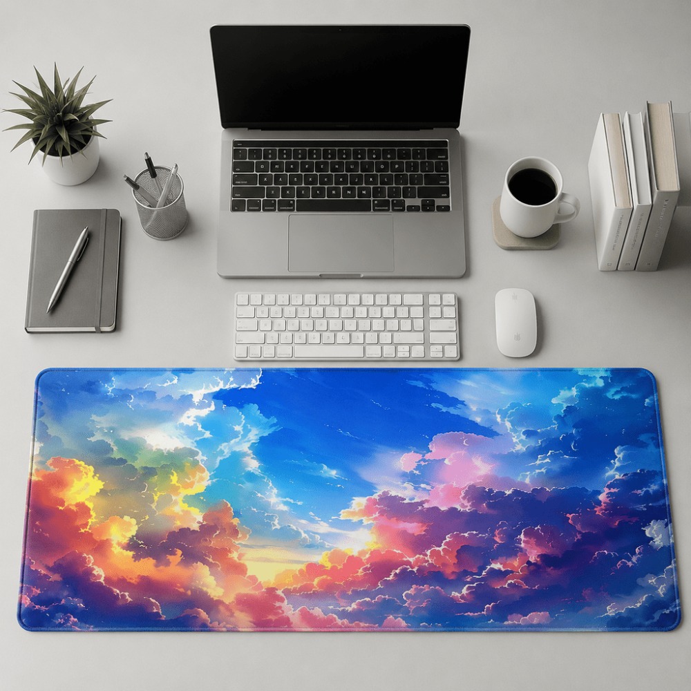Colorful sunset cloud sky prin – Laptop Accessories Officeworks Bewertung und Preis
