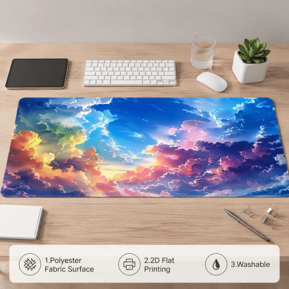 Colorful sunset cloud sky prin – Laptop Accessories Officeworks Bewertung und Preis