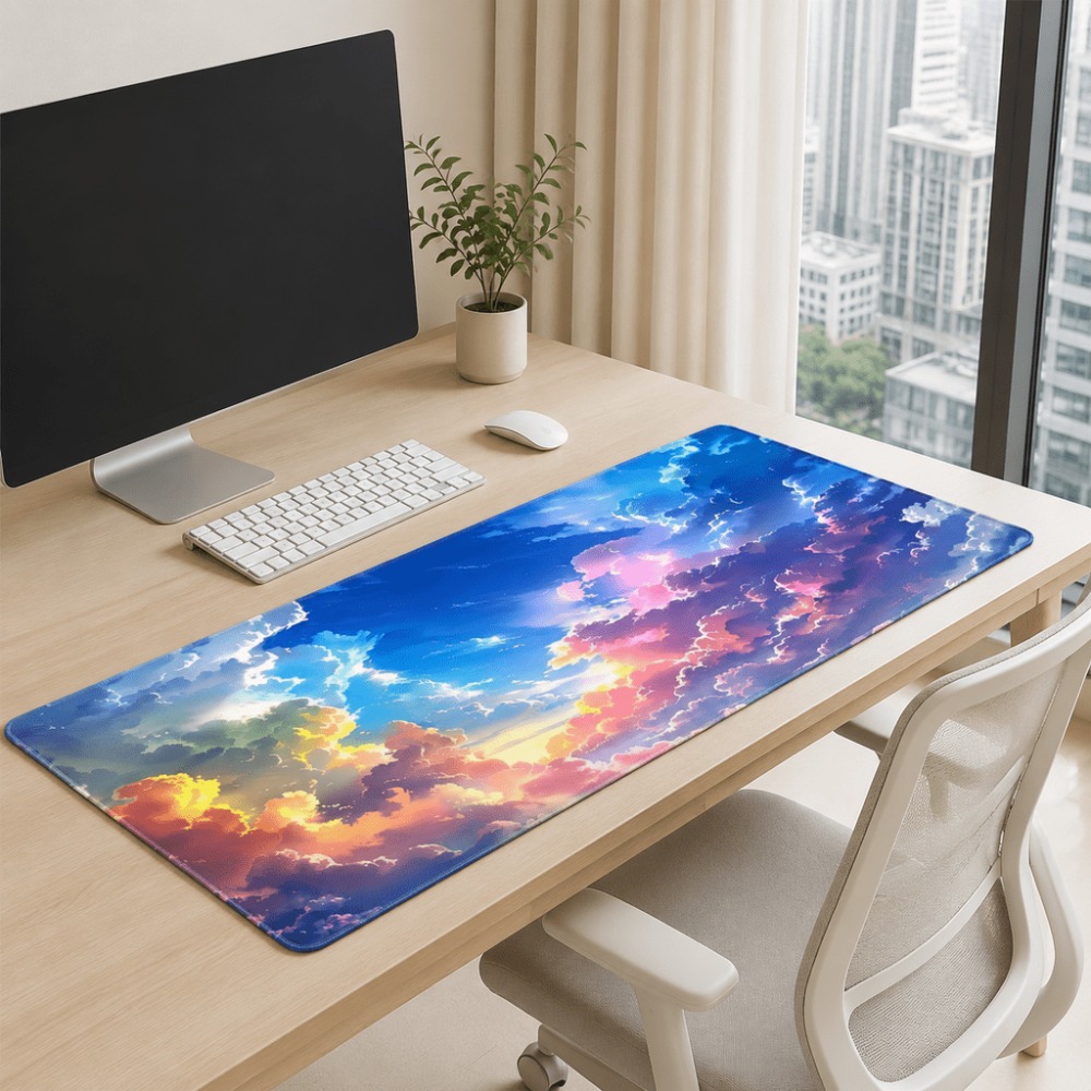 Colorful sunset cloud sky prin – Laptop Accessories Officeworks Bewertung und Preis