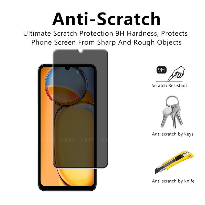 4Pcs For Xiaomi Redmi 13C Glas – Privacy Screen Filter Bewertung und Preis