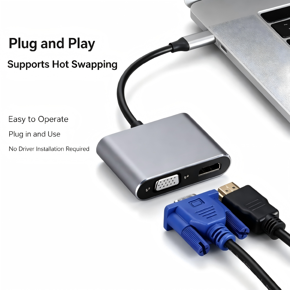 USB 3.0/TYPE-C to HDMI VGA Ada – Hdmi Vga Adapter Bewertung und Preis