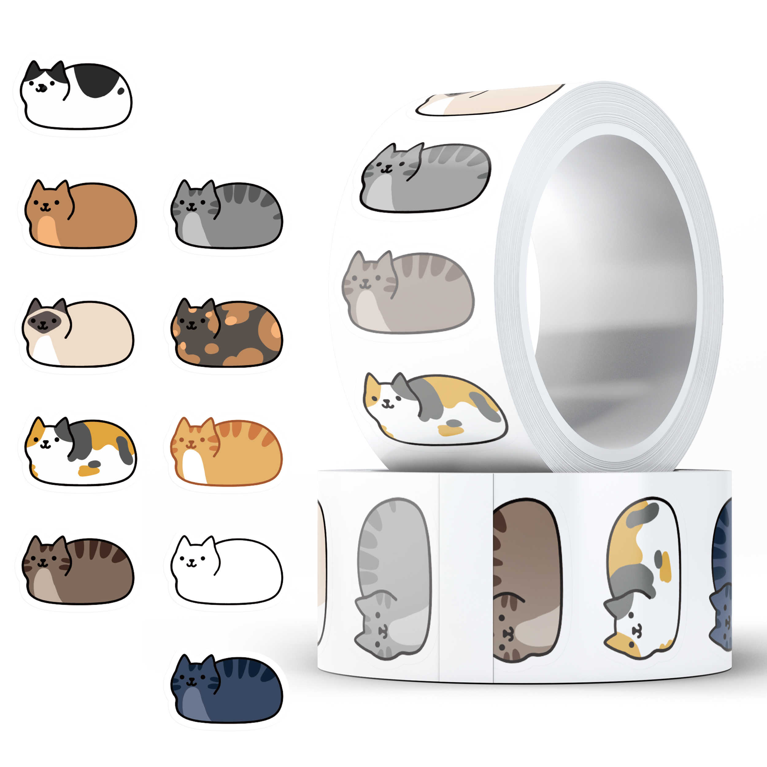 500pcs Cute Cat Sticker Cartoo – Laptop Accessories Aesthetic Bewertung und Preis