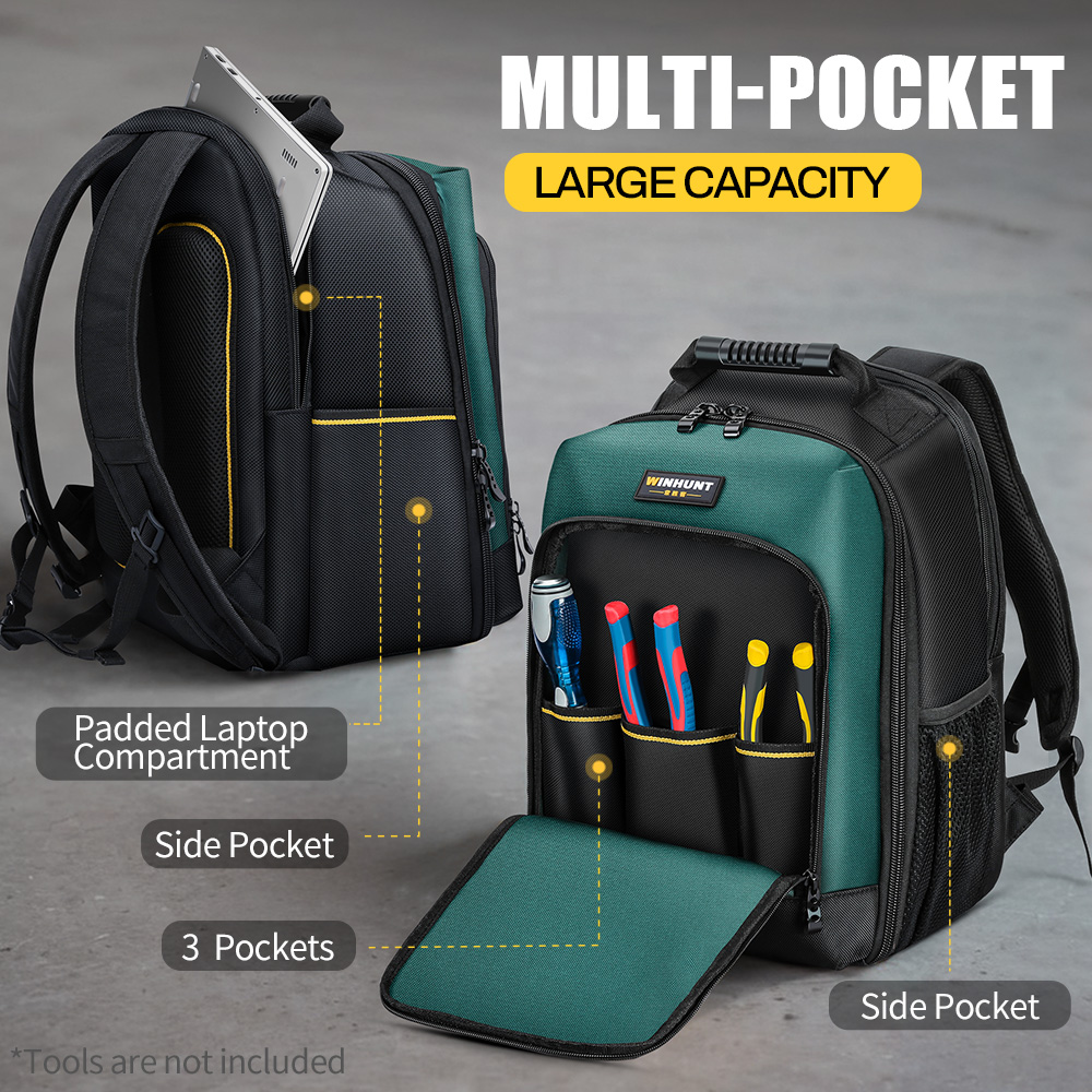 Tool Backpack, Multi-Pocket El – Laptop Accessories Organizer Bag Bewertung und Preis