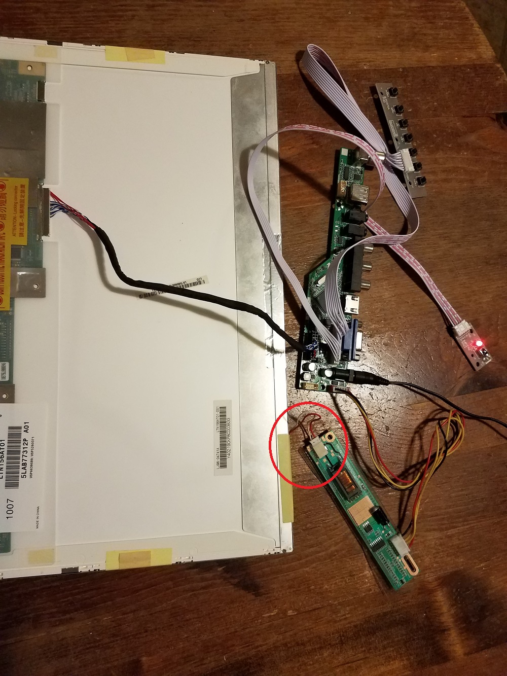 TV56 controller board kit with – Hdmi Vga Adapter Bewertung und Preis