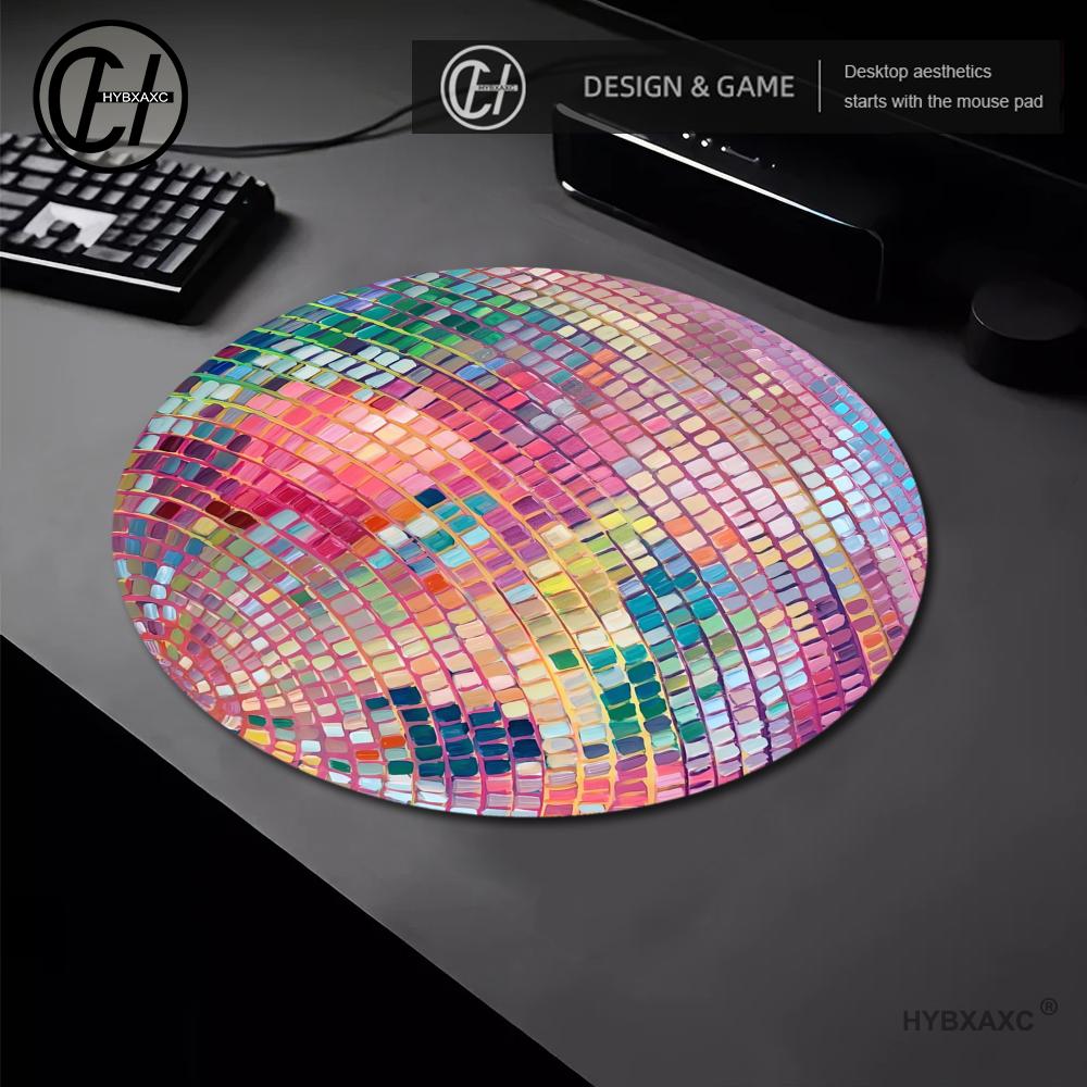 Rubber Round Pink Disco Ball M – Laptop Accessories Women Bewertung und Preis