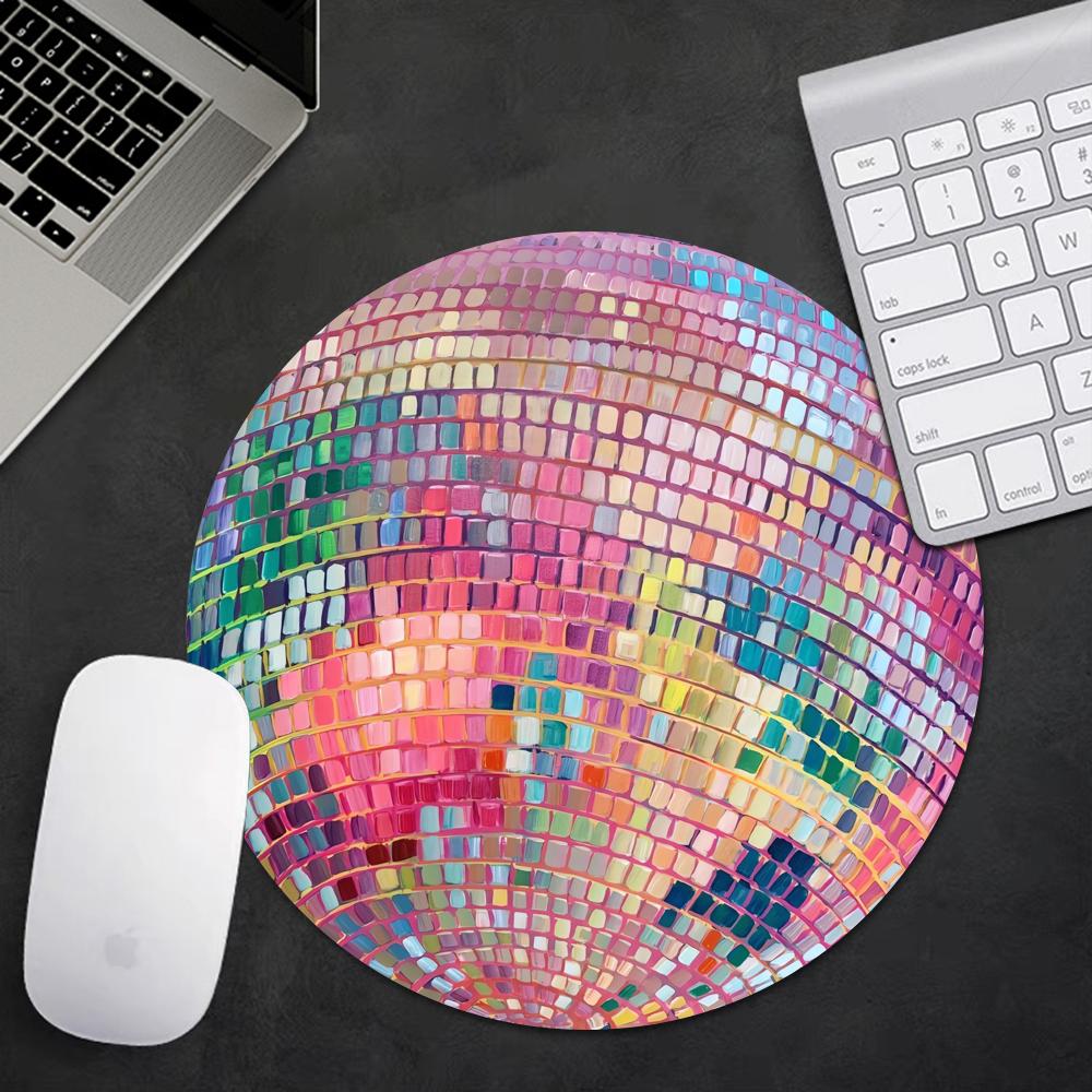 Rubber Round Pink Disco Ball M – Laptop Accessories Women Bewertung und Preis