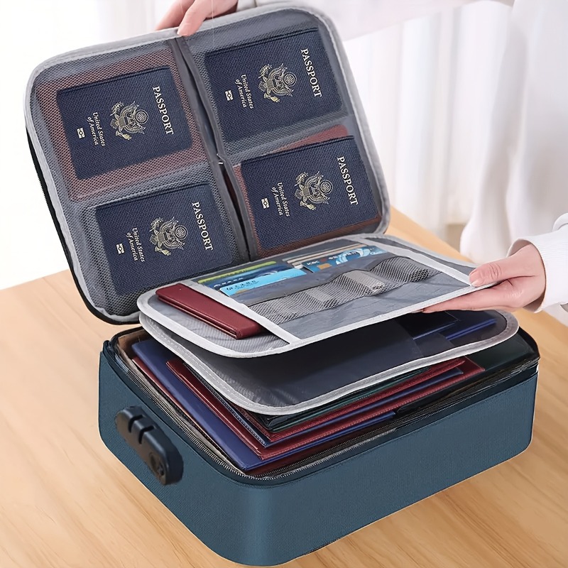 Lockable File Storage Bag,3-La – Laptop Accessories Organizer Bag Bewertung und Preis