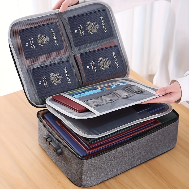 Lockable File Storage Bag,3-La – Laptop Accessories Organizer Bag Bewertung und Preis
