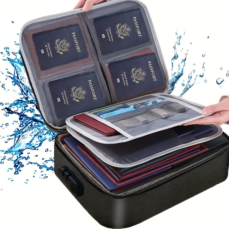 Lockable File Storage Bag,3-La – Laptop Accessories Organizer Bag Bewertung und Preis