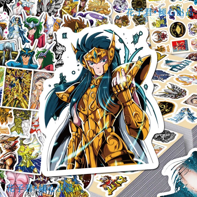 101Pcs Saint Seiya Anime Stick – Laptop Accessories Aesthetic Bewertung und Preis