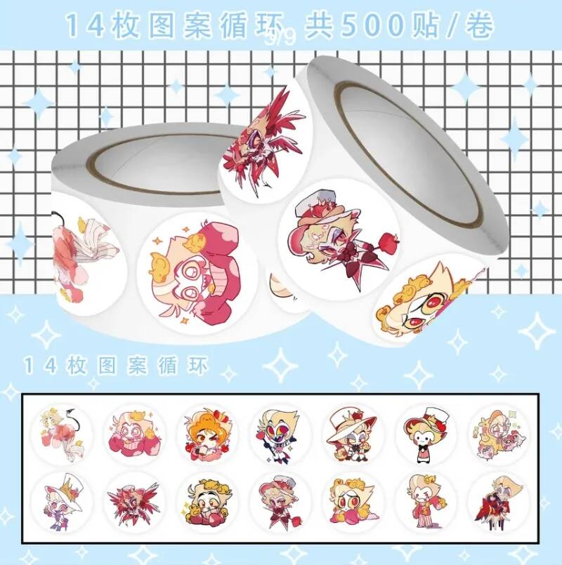 500Pc/Roll Cartoon Sticker Cir – Laptop Accessory Bewertung und Preis