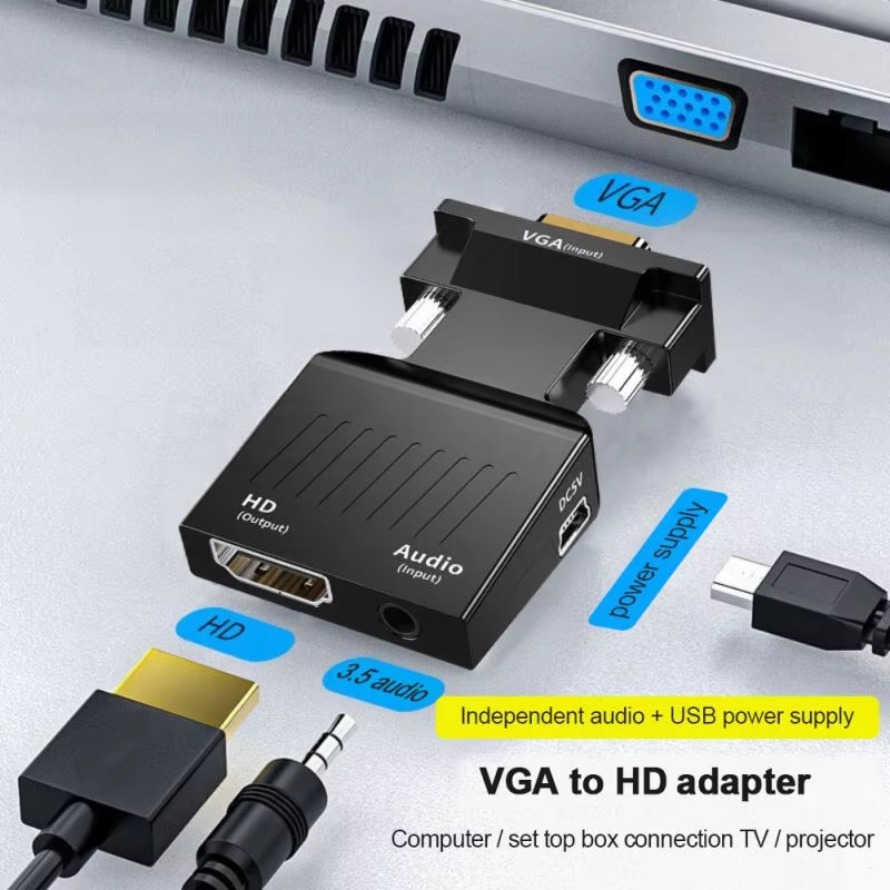 VGA to HDMI-compatible Convert – Hdmi Vga Adapter Bewertung und Preis