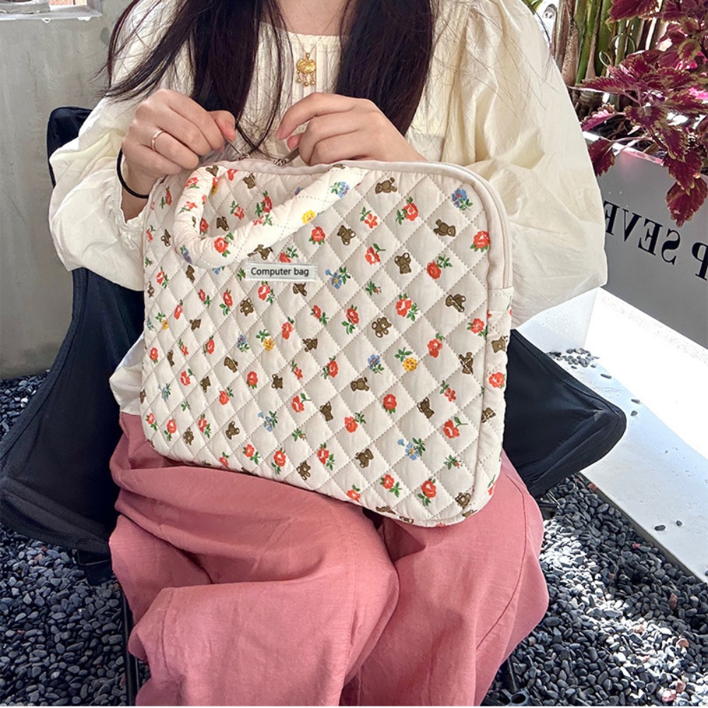 Korean Floral Laptop Bag 14/16 – Laptop Accessories Women Bewertung und Preis