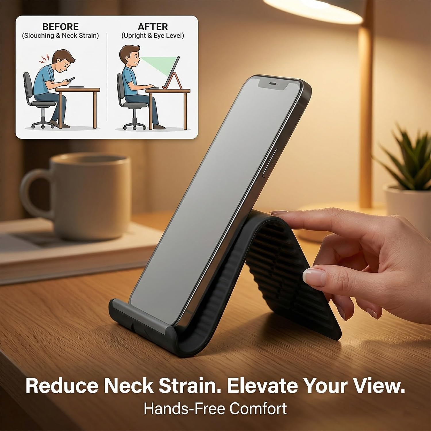 Lazy Portable Phone Stand Sili – Laptop Accessory Bewertung und Preis