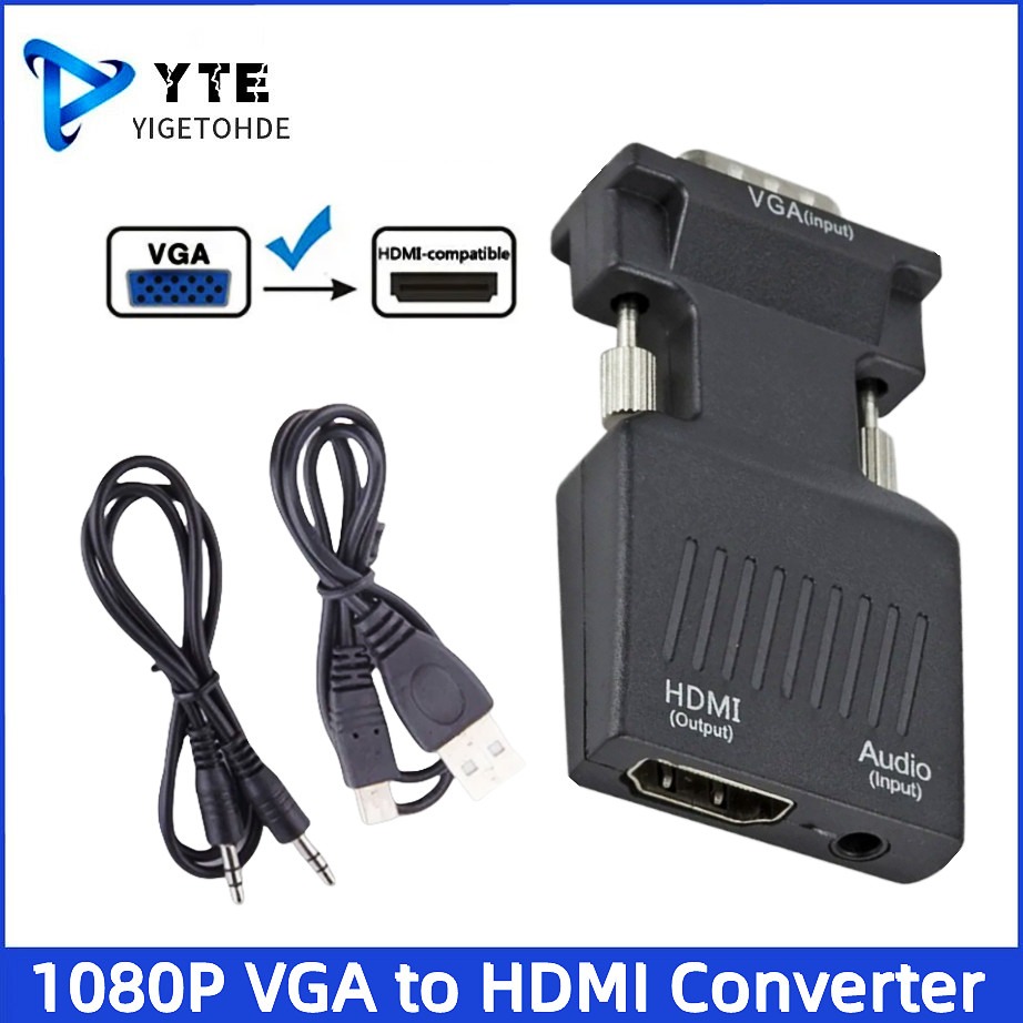 YIGETOHDE VGA to HDMI Converte – Hdmi Vga Adapter Bewertung und Preis