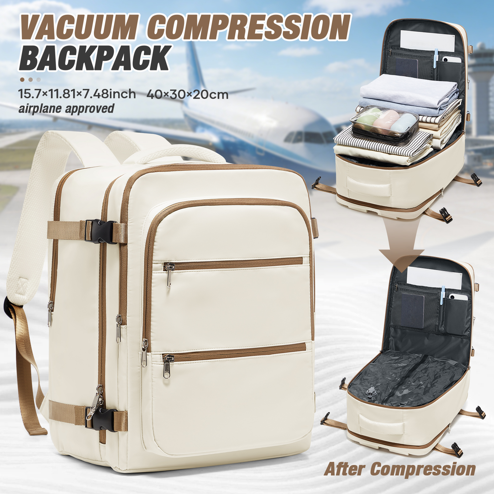 Vacuum Backpack Backpack Hand  – Laptop Accessories Organizer Bag Bewertung und Preis