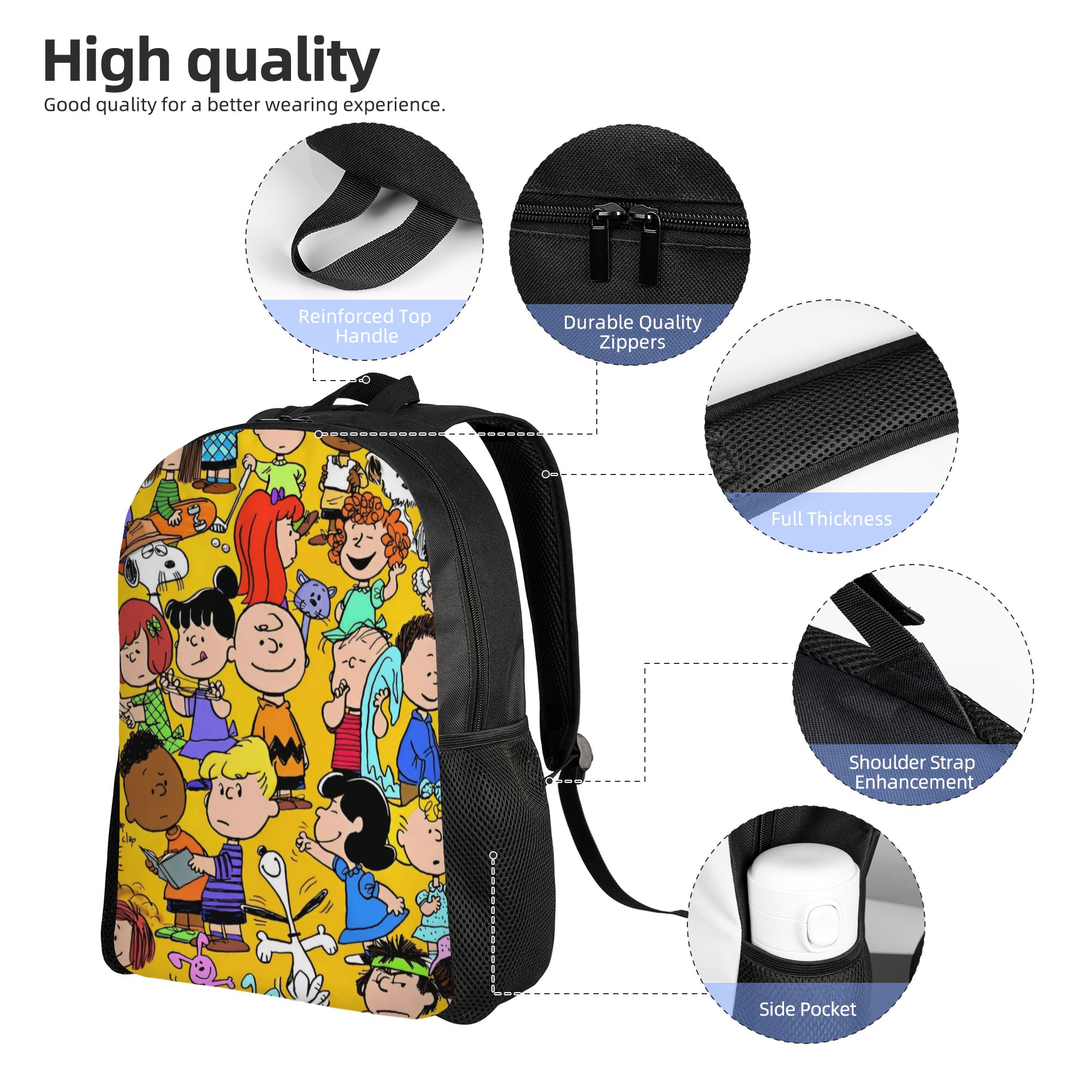 Snoopy Peanuts Fashion Backpac – Laptop Accessories Women Bewertung und Preis
