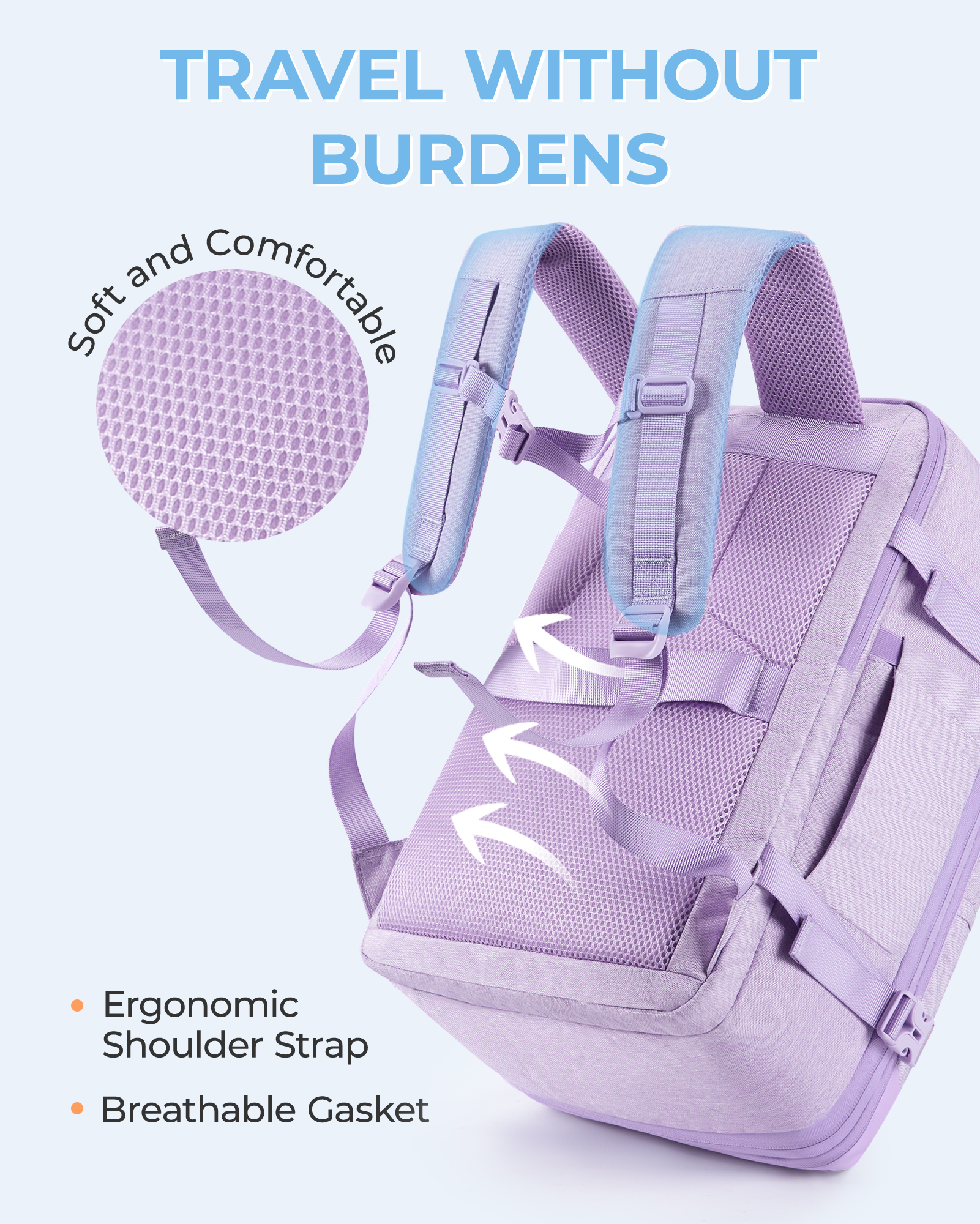 BAGSMART 4PCS Travel Backpack  – Laptop Accessories Women Bewertung und Preis