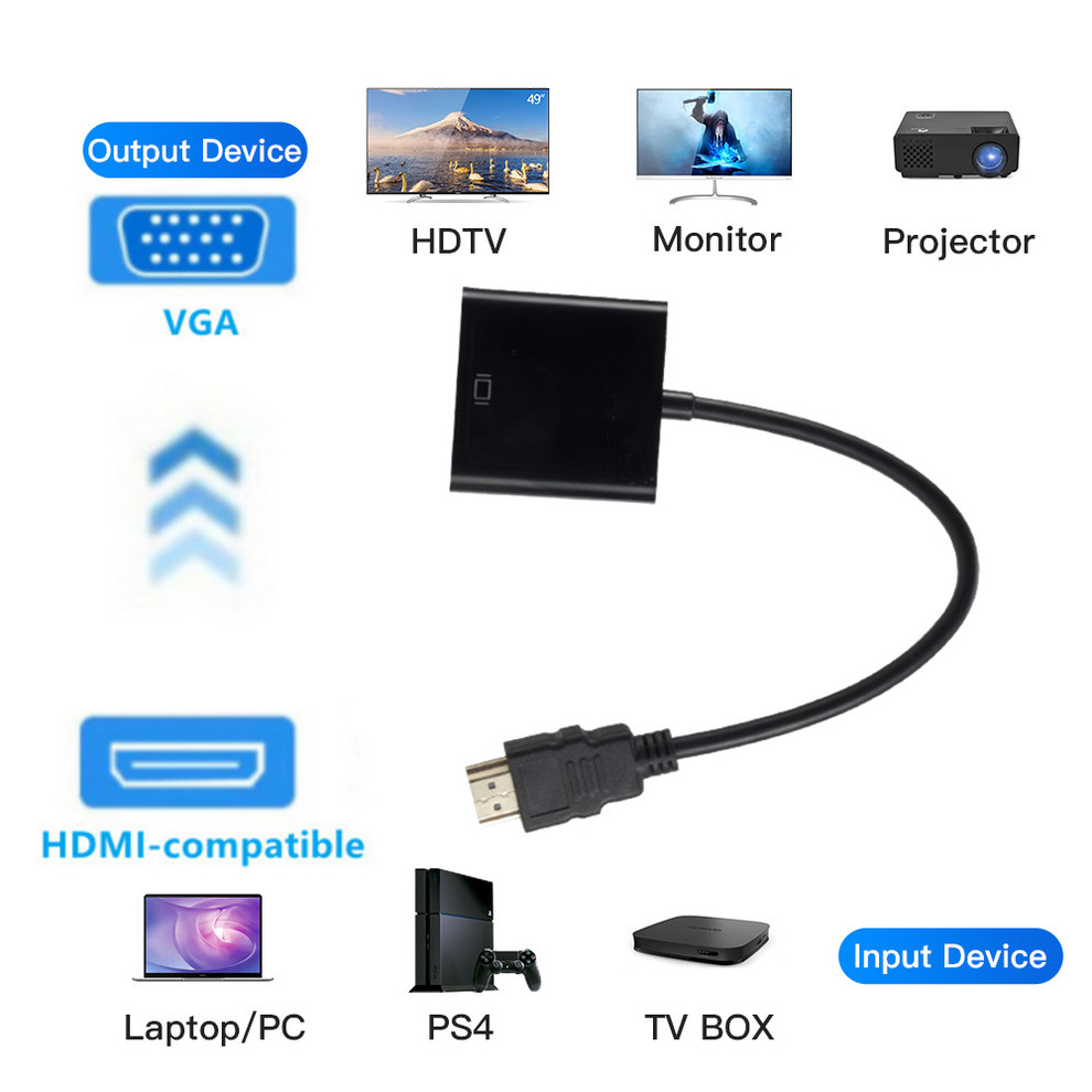 HDMI-compatible To VGA Adapter – Hdmi Vga Adapter Bewertung und Preis