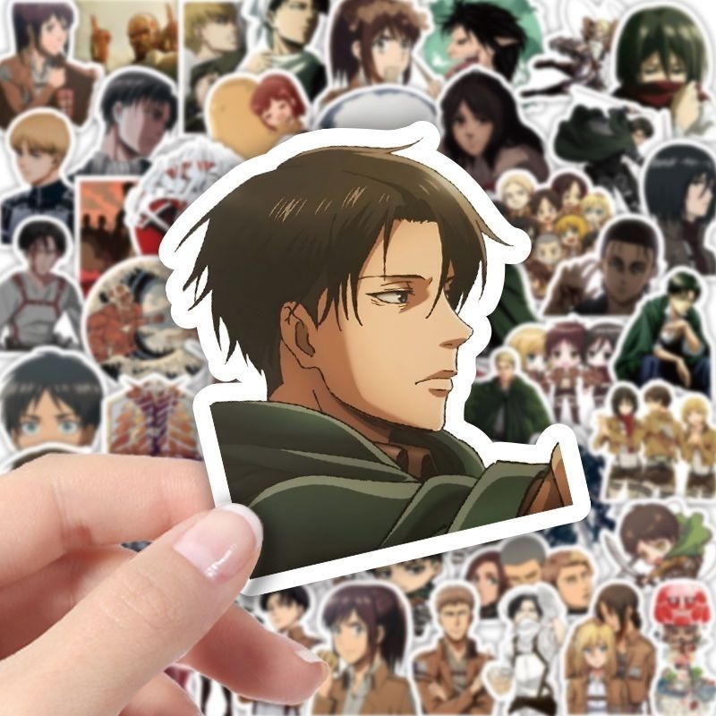 60Pcs Attack on Titan Anime St – Laptop Accessories Aesthetic Bewertung und Preis