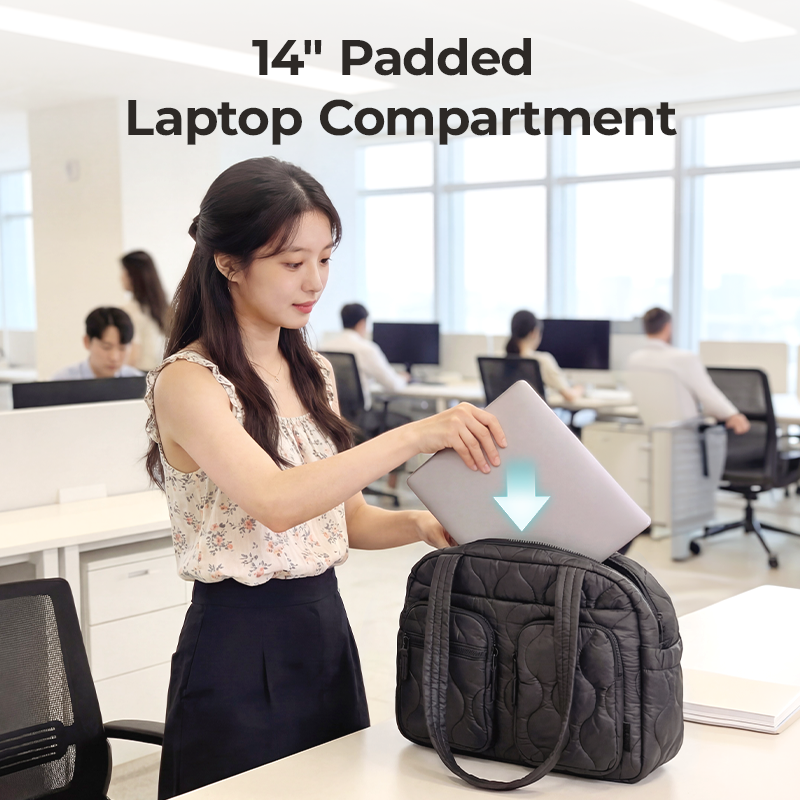 BAGSMART Tote Bag for Women Ca – Laptop Accessories Travel Case Bewertung und Preis