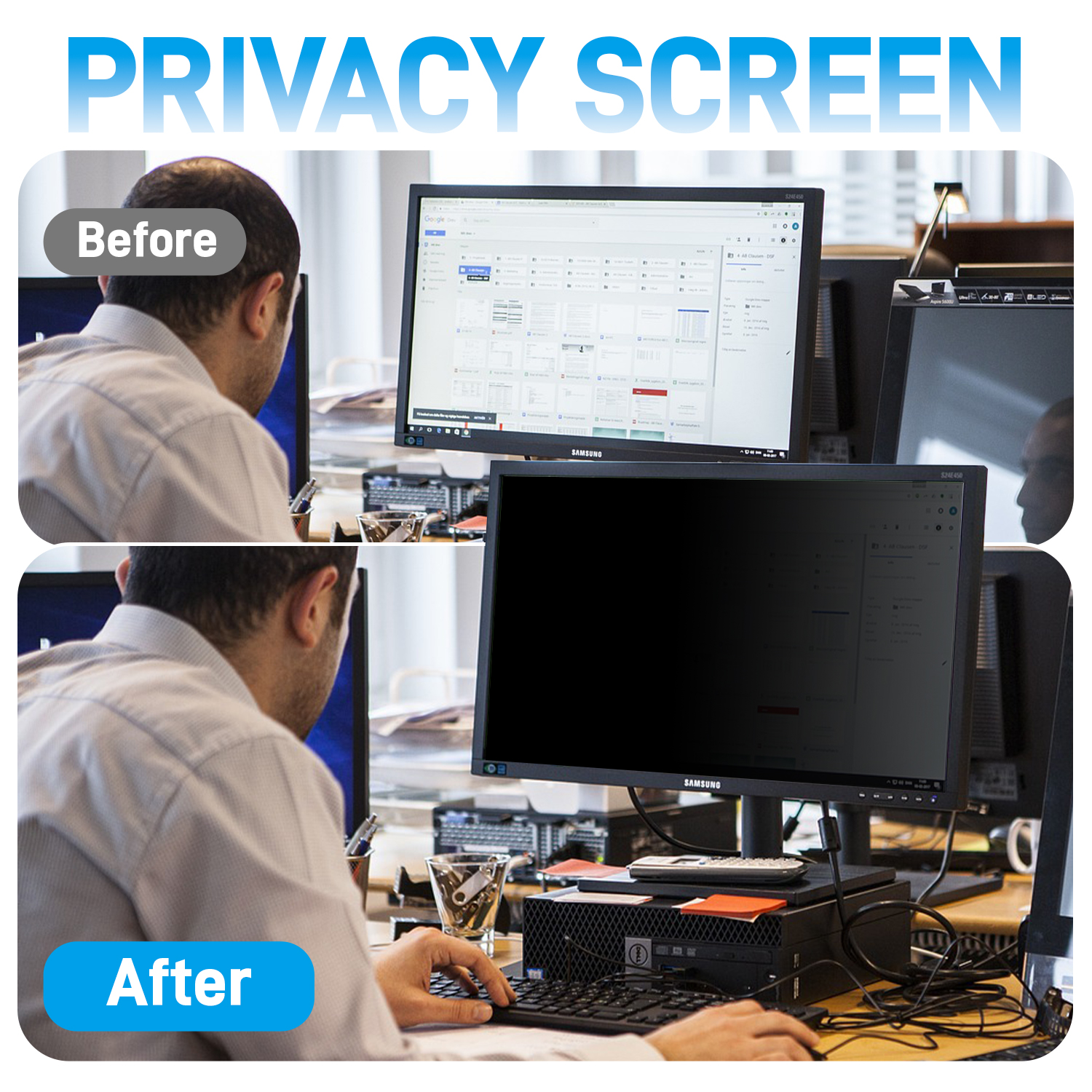 Large Size Privacy Screen Prot – Privacy Screen Filter Bewertung und Preis