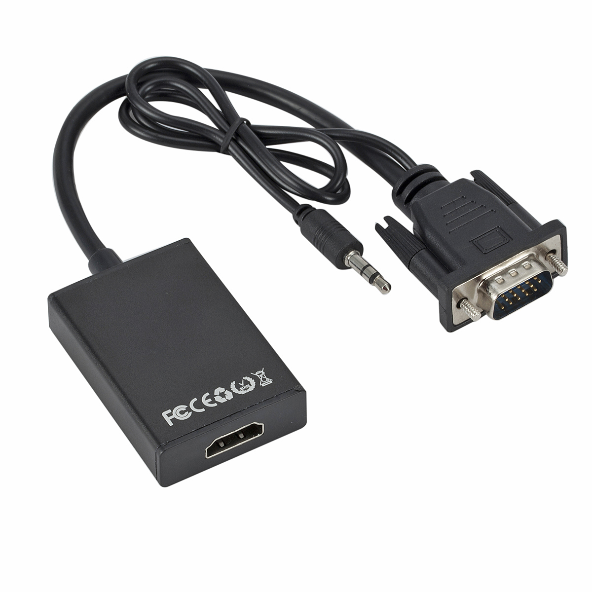 1080P HD VGA TO HD with 3.5mm  – Hdmi Vga Adapter Bewertung und Preis