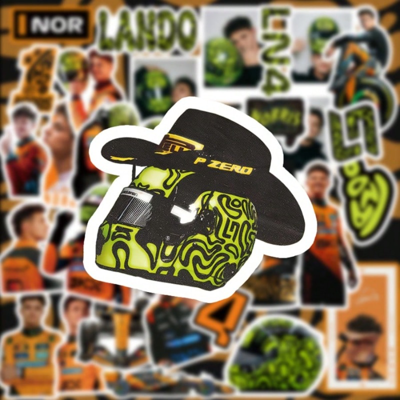 59PCS Lando Norris racing-them – Laptop Accessories Aesthetic Bewertung und Preis