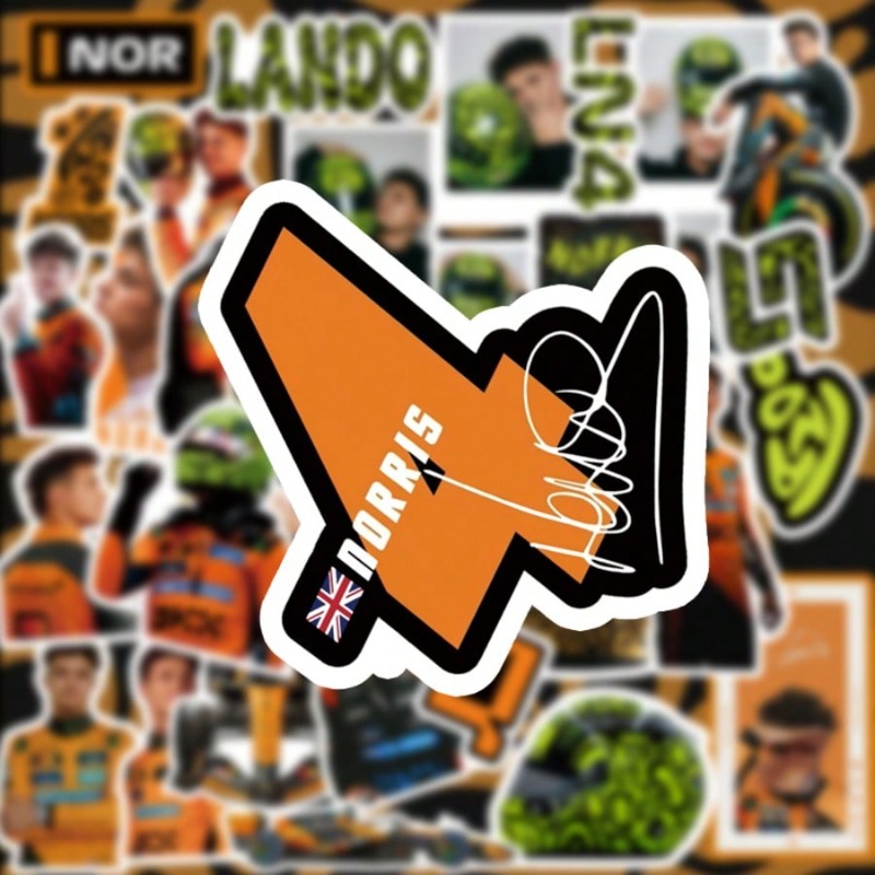 59PCS Lando Norris racing-them – Laptop Accessories Aesthetic Bewertung und Preis