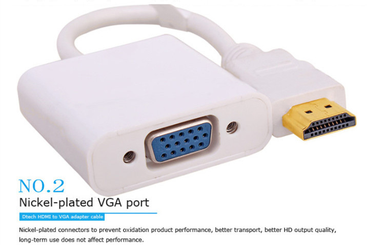 3PCS DTECH Factory Direct Sale – Hdmi Vga Adapter Bewertung und Preis