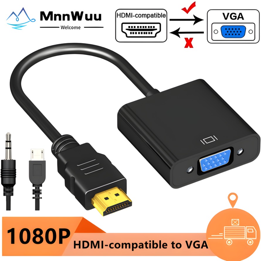 1080P HDMI-compatible to VGA A – Hdmi Vga Adapter Bewertung und Preis