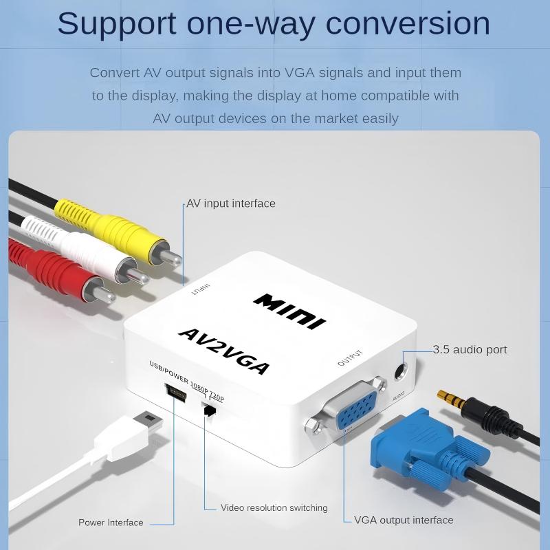 RAMMIND AV to VGA Converter 10 – Hdmi Vga Adapter Bewertung und Preis