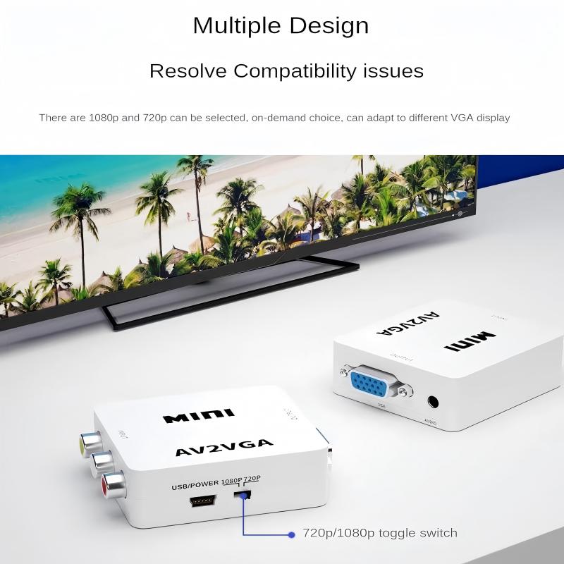 RAMMIND AV to VGA Converter 10 – Hdmi Vga Adapter Bewertung und Preis