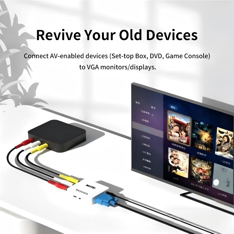 RAMMIND AV to VGA Converter 10 – Hdmi Vga Adapter Bewertung und Preis