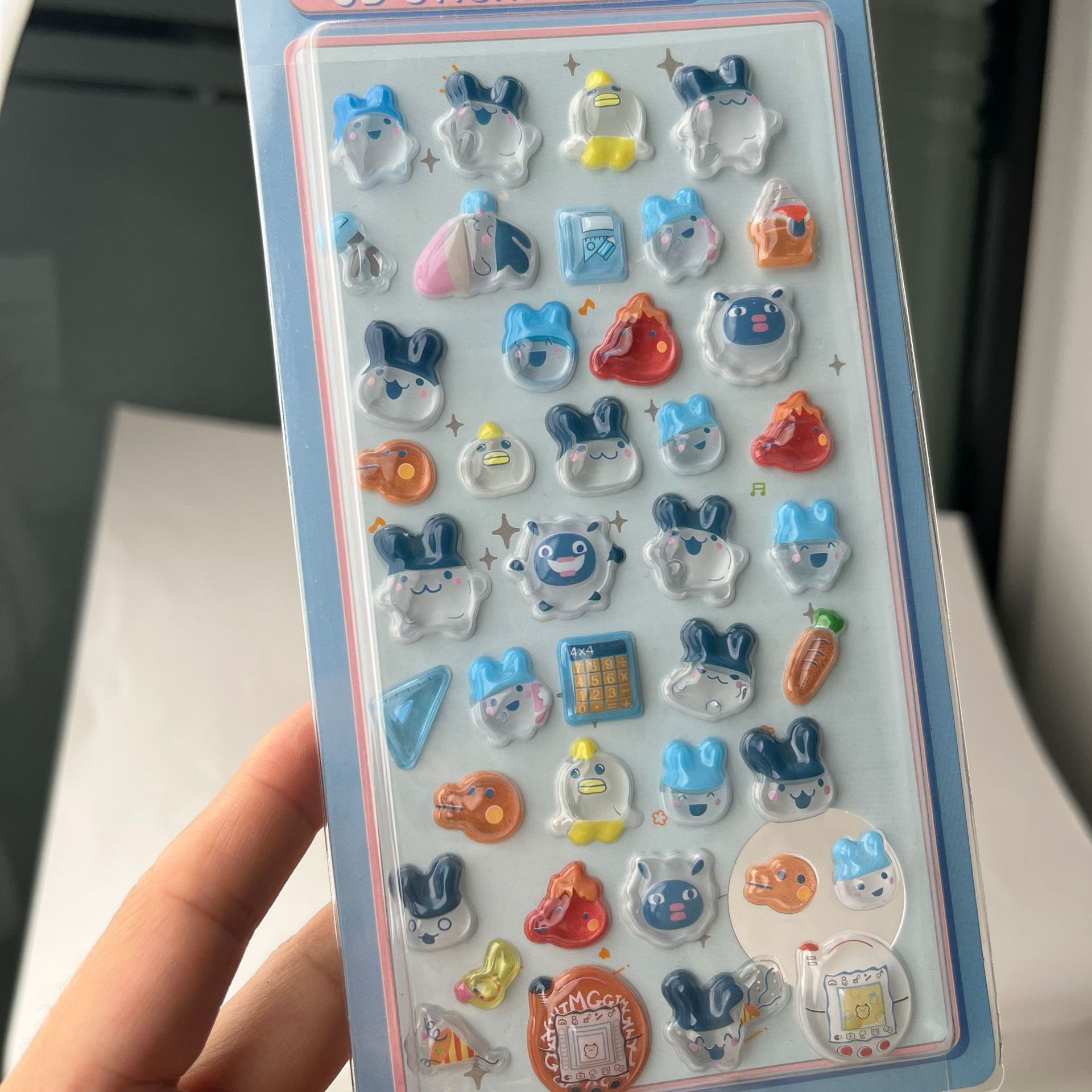Cute Tamagotchi 3D Puffy Stick – Laptop Accessories Aesthetic Bewertung und Preis