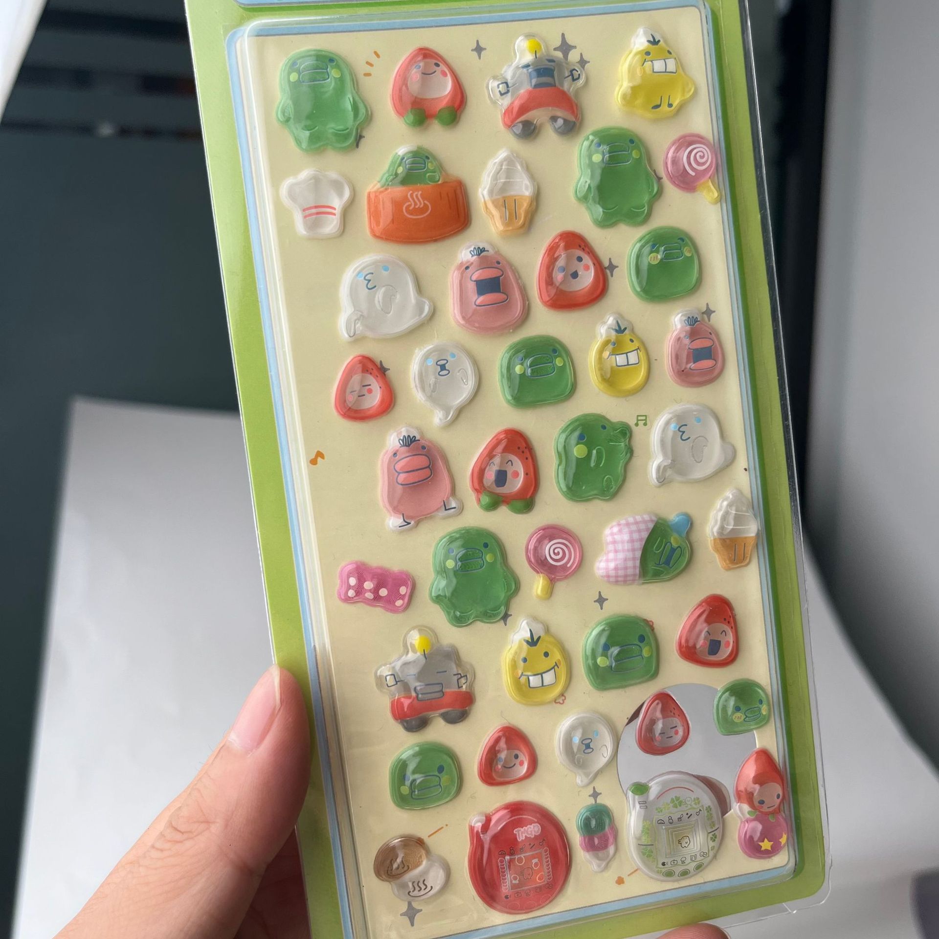 Cute Tamagotchi 3D Puffy Stick – Laptop Accessories Aesthetic Bewertung und Preis