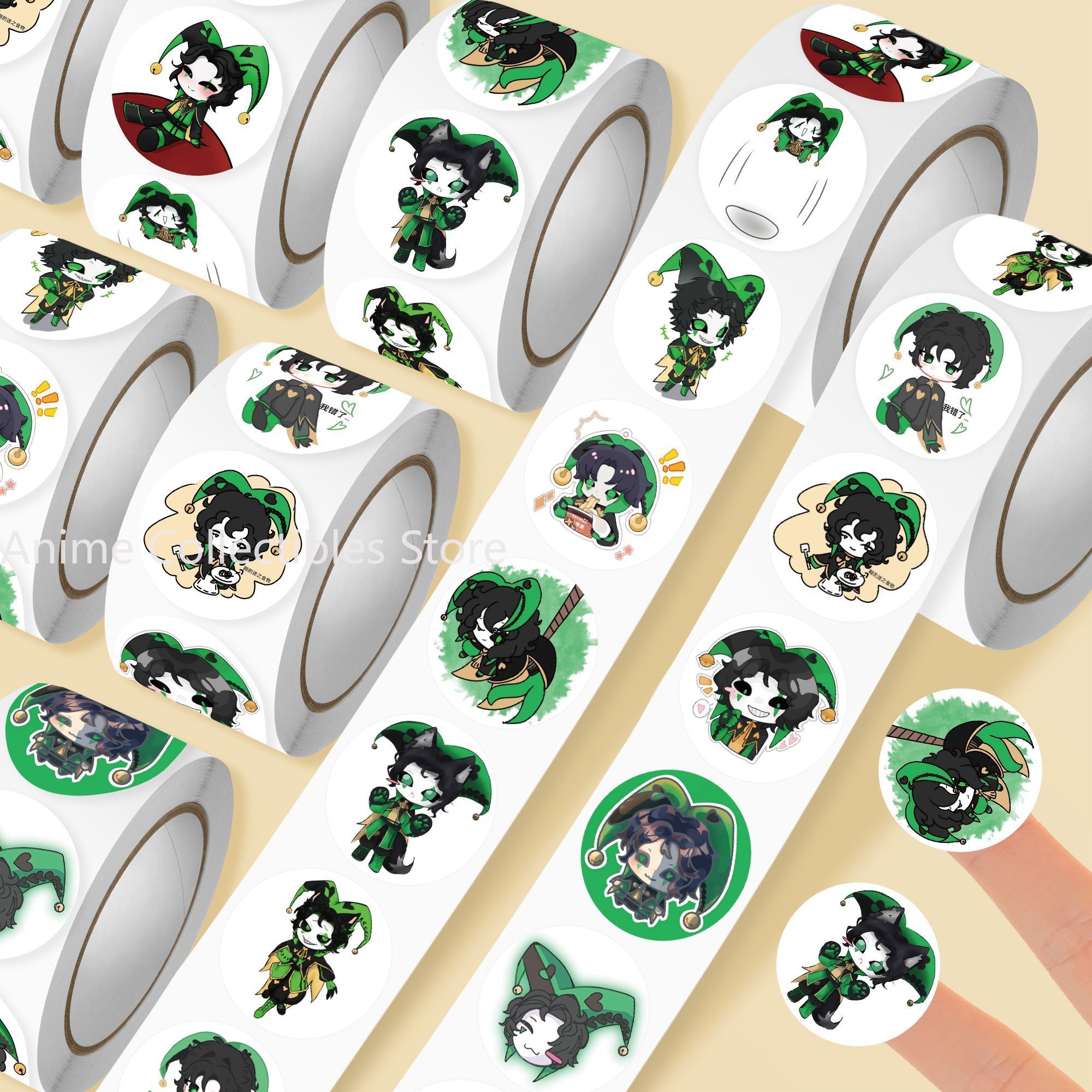 500Pc/Roll Anime The Freak Cir – Laptop Accessory Bewertung und Preis