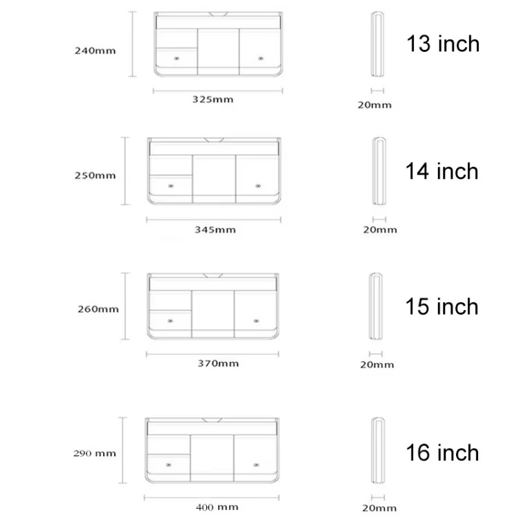 Laptop Sleeve Bag Carrying Cas – Laptop Accessories Organizer Bag Bewertung und Preis