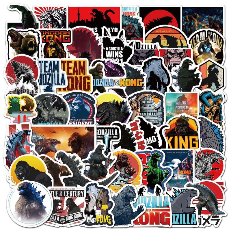50pcs/set Movies Godzilla Vs.  – Laptop Accessories Aesthetic Bewertung und Preis