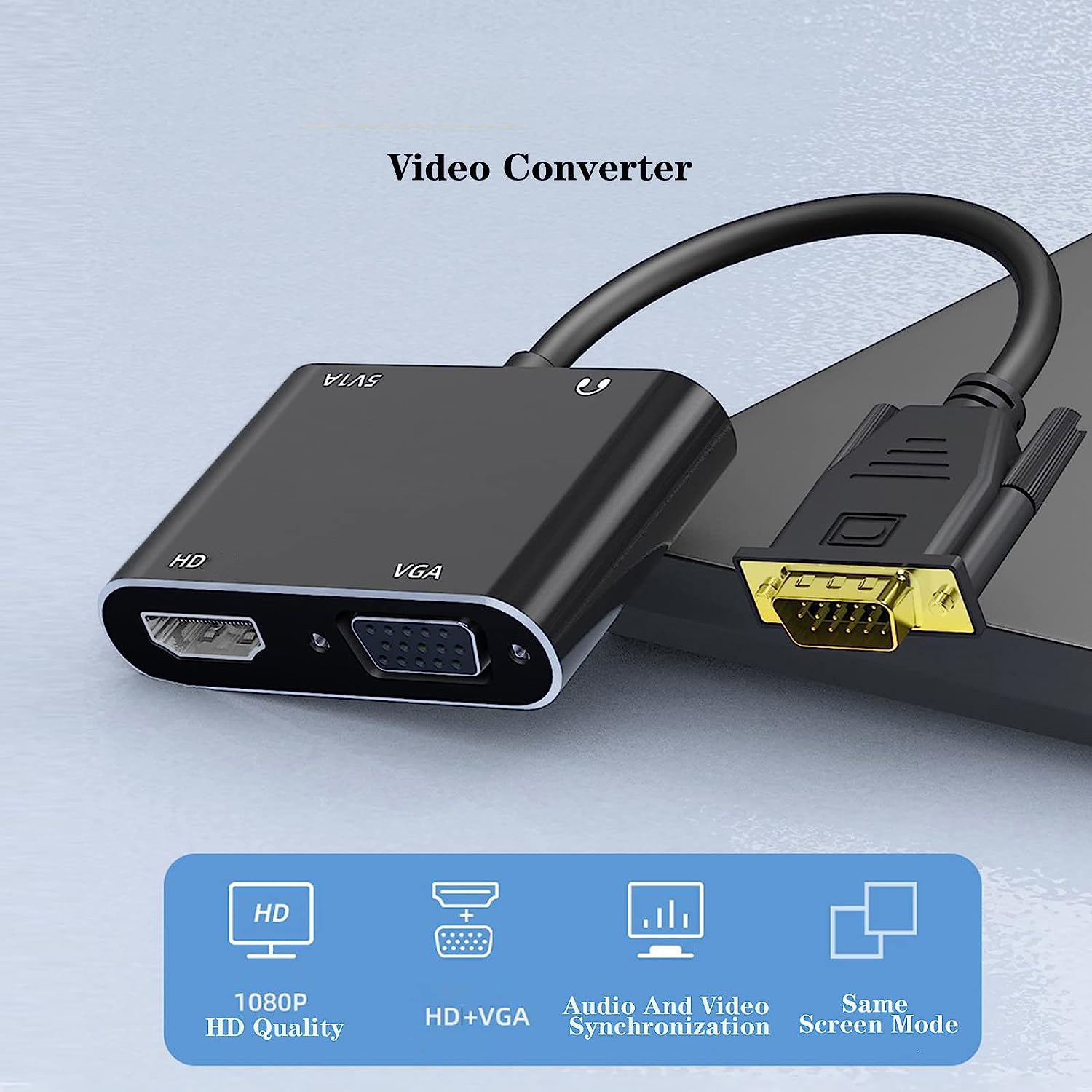 VGA(Host) to VGA/HDMI-compatib – Hdmi Vga Adapter Bewertung und Preis