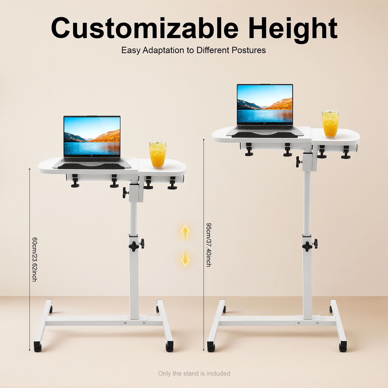 Adjustable Rolling Laptop Desk – Laptop Accessories Officeworks Bewertung und Preis