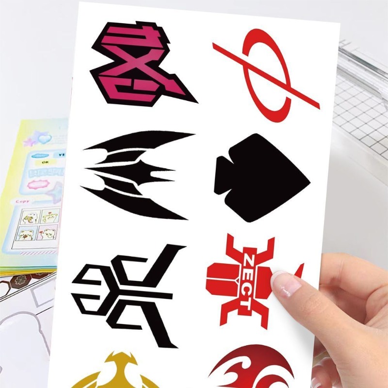 60 Sheets Kamen Rider Logo Sti – Laptop Accessories Aesthetic Bewertung und Preis